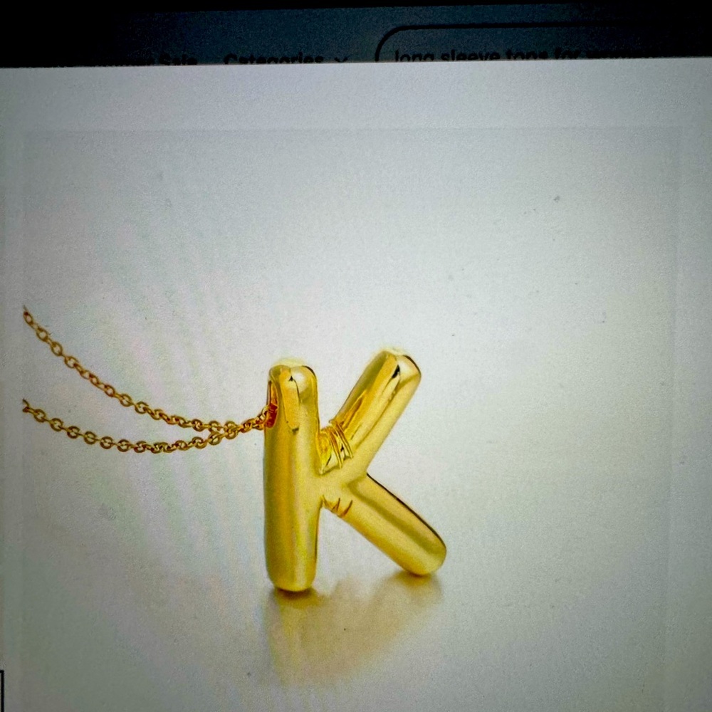 Puffy K Necklace